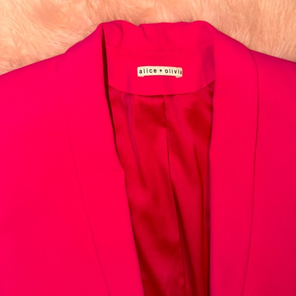 Alice + Olivia Vibrant Pink Blazer - Picture 5 of 6